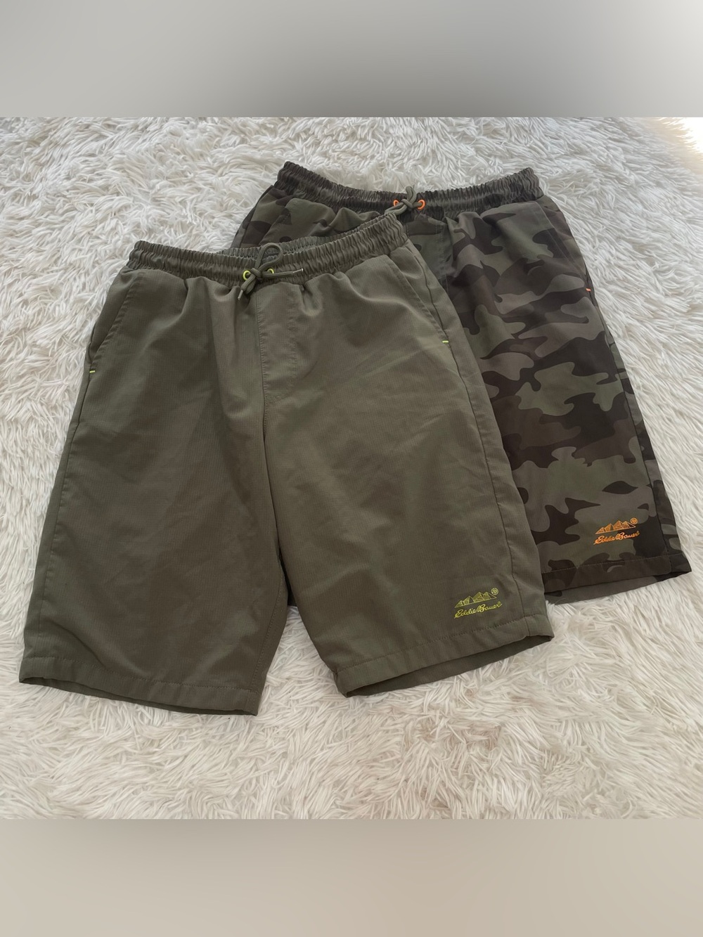 Eddie Bauer Youth Boys’ Mesh Lined Hybrid Shorts